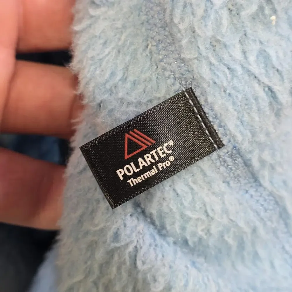 Patagonia Re-Tool Snap-T Pullover Jacket‎ Womens M Blue Polartec Thermal Fleece